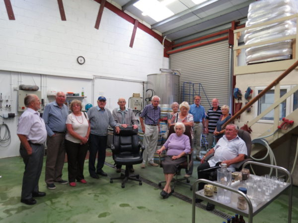 Suez Veterans brewery tour